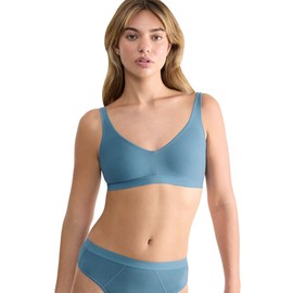 Sloggi Women's Ever Ease Soft Bra, PROVINCIAL BLUE