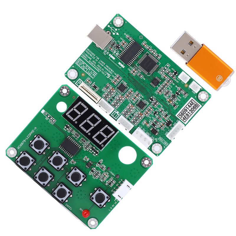M2 Motherboard Yellow Encryption Lock Control Panel for Laser Engraving