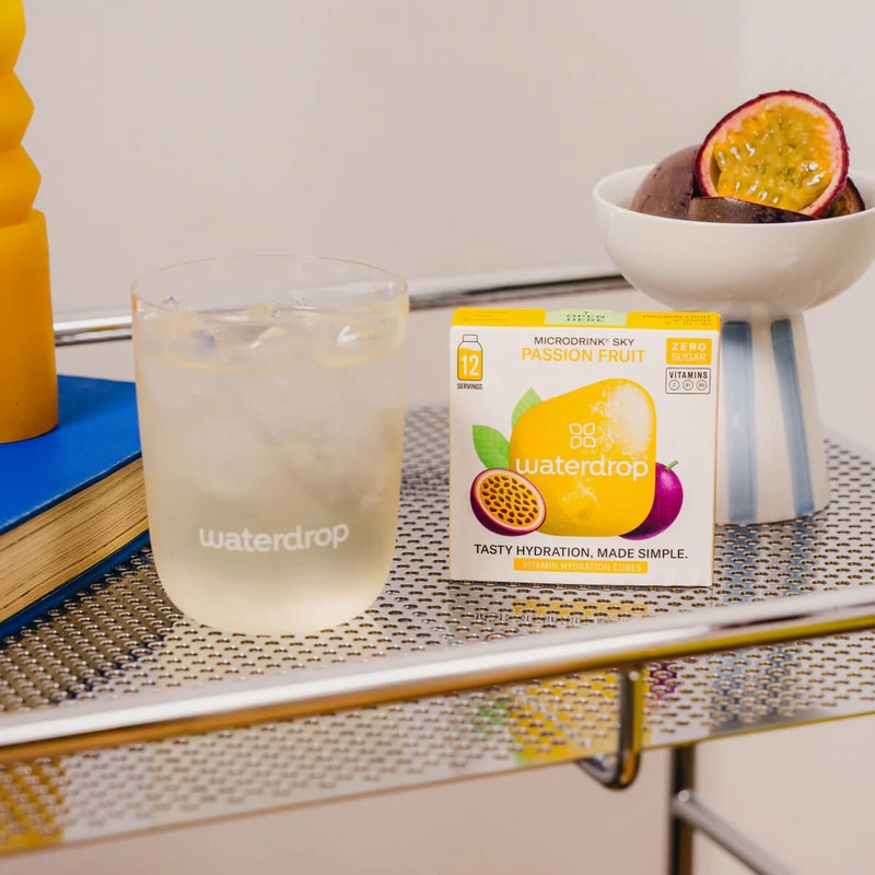 waterdrop Microdrink Sky - Passion Fruit, 12 Servings