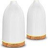 URPOWER 2PCS 150mL Essential Oil Diffusers for Home Aromatherapy Diffuser
