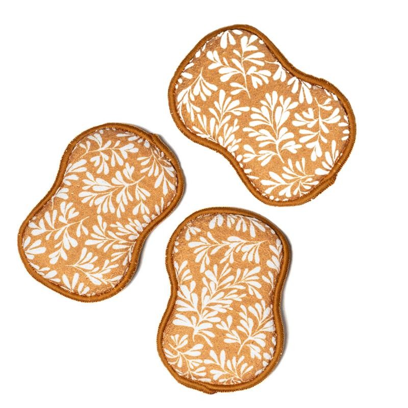 RE:usable Sponges (Set of 3) - Herbage - Color: Navy