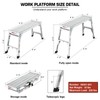 Aluminum Work Platform Large Size Step Stool Folding Portable Work