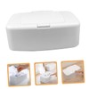 LABRIMP 2pcs Portable Wipe Holder Simple Plastic Wipes Dispenser for