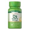 Nature's Truth Suplemento de Vitamina D3 100 cápsulas 250 mcg