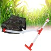 25 Pound Professional Handheld Bag Seed Spreader with Bag, Enclosed