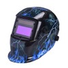 Solar Charging Automatic Dimming Welding Facemask Head-mounted Large View LCD