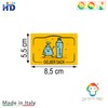 GamesMonkey® - Separate Collection Small Recycling Waste Stickers – DE