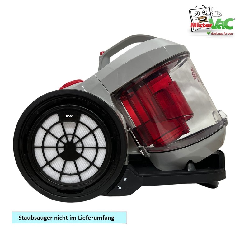 MisterVac | Set Compatible with Dirt Devil DD2503, V8221