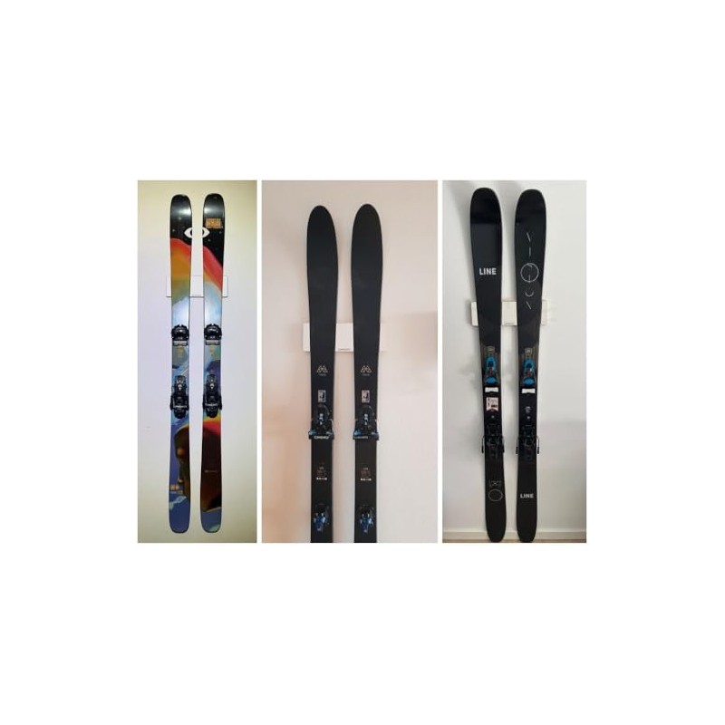 Clipboart ® Vertical Wall Mount for Freeride Ski Touring Skis