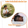 12 Pcs Stocking Wave Cap for Kid Stretchy Nylon Skull
