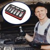 TALOEYH 9pcs 3/8"&1/2" Diesel Injector Fuel Line Socket Wrench Set,