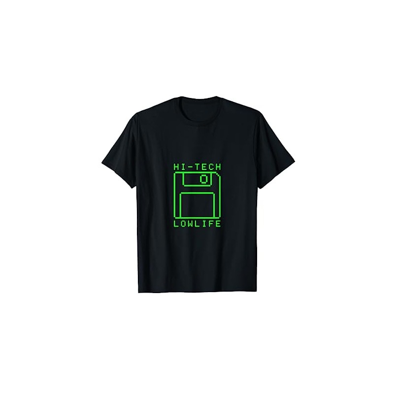 Third Culture: Hi-Tech Low Life Floppy Disk T-Shirt