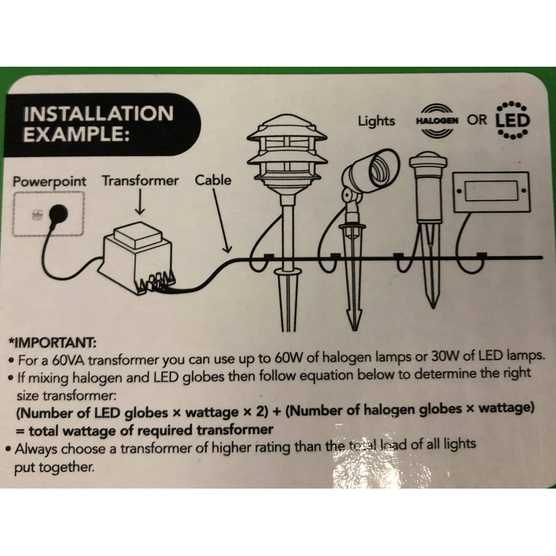 HPM 12V 0.5mm² Standard Duty Garden Lighting Cable 15m