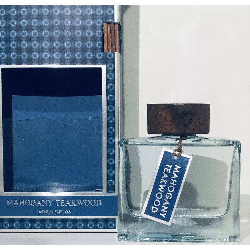 GC Fragrance MAHOGANY TEAKWOOD Reed Diffuser 3.52 Fl Oz/100ml