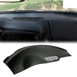KUAFU Dash Cover Compatible with 1997-2002 Camaro or Pontiac Firebird Molded Dashboard Cover Overlay Instrument Panel Bezel Black