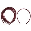 10 x Plain Headbands School Girls Small Hair Accessories Uniform