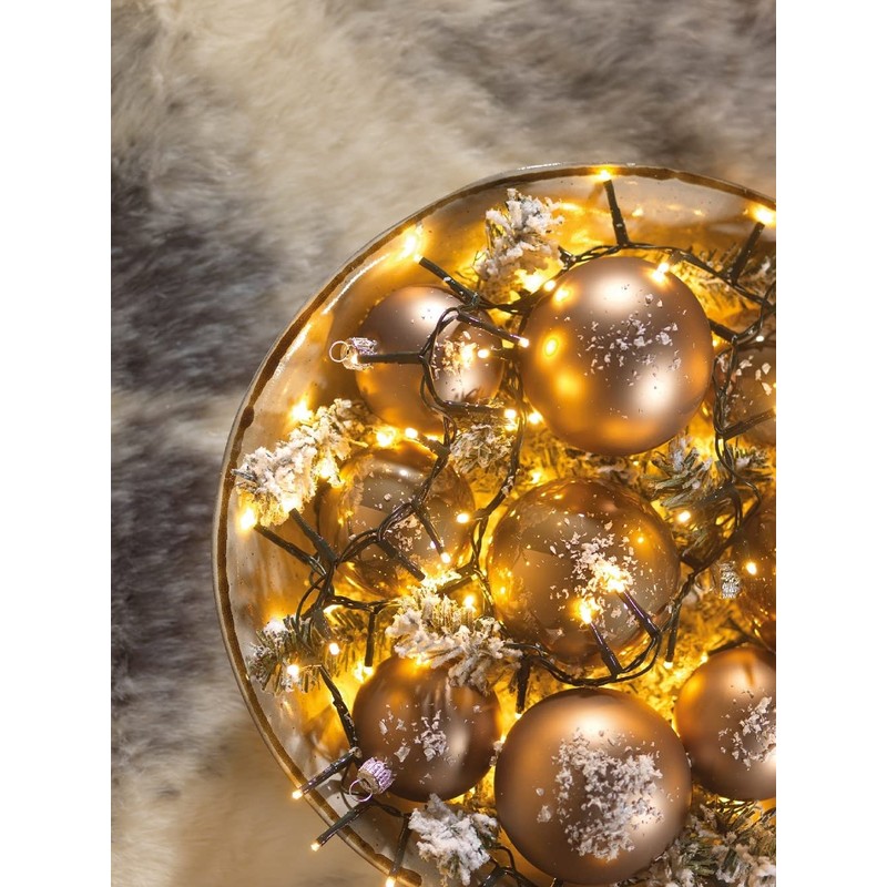 Lumineo Compact Classic Warm Fairy Lights, 750 LEDs, 16 Metres,