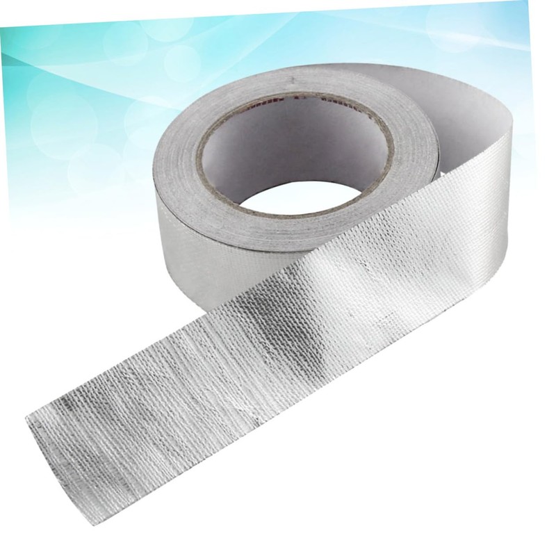 KICHOUSE High-Temperature Resistant 25m Aluminum Foil Insulation for Car Exhaust
