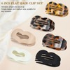 Flat Hair Clips for Women, Pack of 6 French Hair