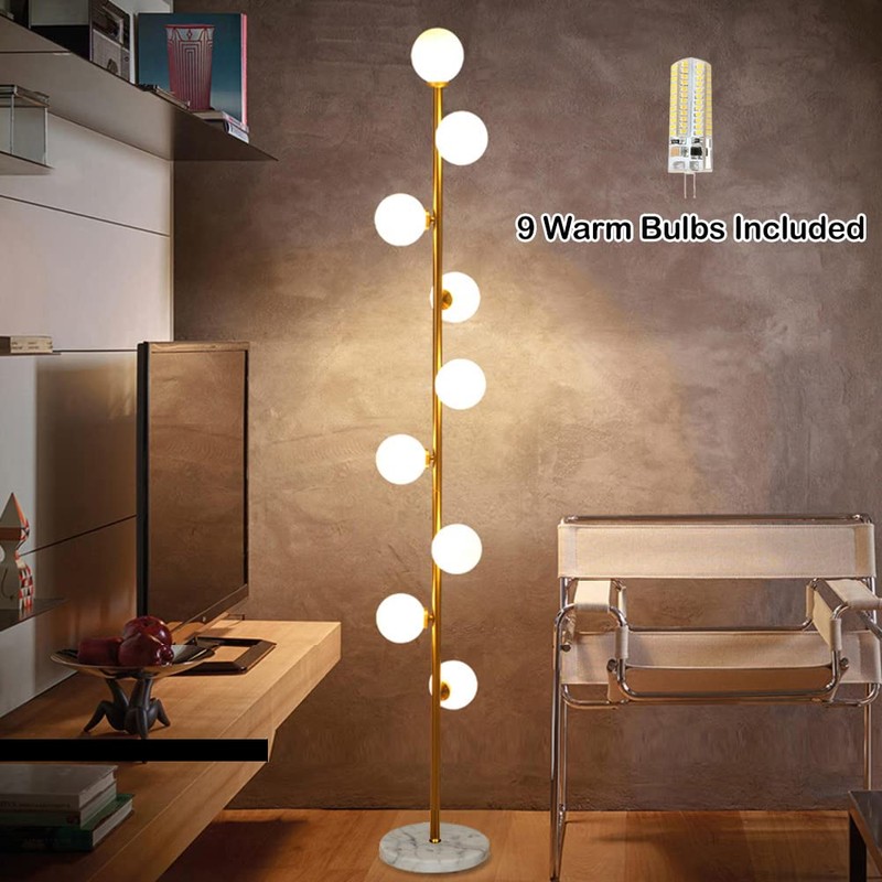 Hsyile Lighting KU300198 Cozy Elegant Modern Creative Floor Lamp for