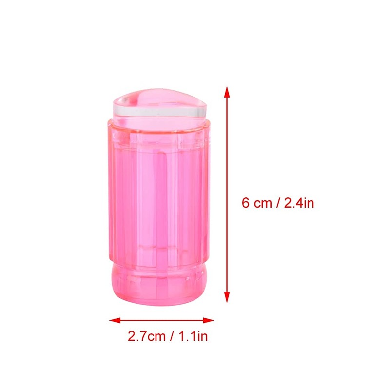 Sello para arte de uñas, sello de silicona para uñas
