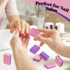 Pack of 100 Mini Nail Buffer Blocks, 100/180 Double-Sided Grit