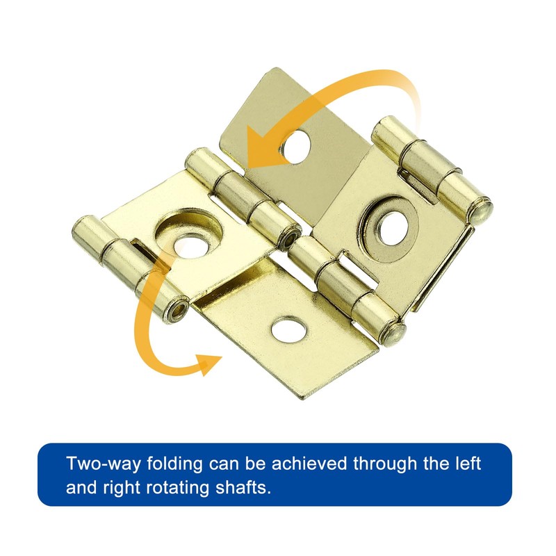 QUARKZMAN Double Acting Hinges Folding Screen, Pack of 20 1.85