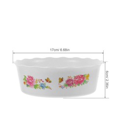 Toddmomy 3pcs Lotus Plant Water Bowls Water Lily Pot Terrarium Bowl Hydroponic Plant Bowl Without Drain Hole