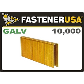 2" Leg x 7/16" Crown 16GA Galvanized N21 Staples 10M Box