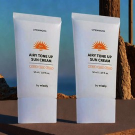 Dr.G Airy Soft Tone-up Sun Cream 50ml 2pcs Brightening Up Sun Plus Mineral SPF50+ PA++++ / 에어리 소프트 톤업 선크림 50ml 2개 브라이트닝 업 선 플러스 무기자차 SPF50+ PA++++