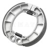 M MATI Front Rear Brake Shoes W/Pin Kit for Honda