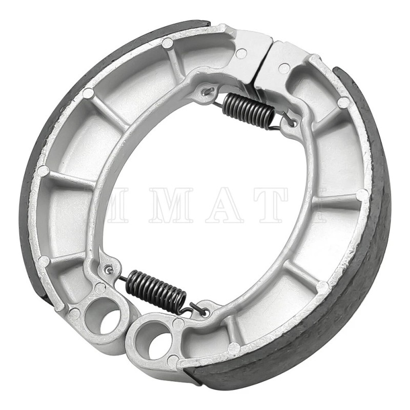 M MATI Front Rear Brake Shoes W/Pin Kit for Honda