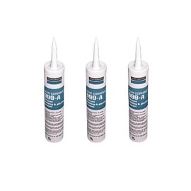 Dow CRL Clear Dow 999-A Silicone Building & Glazing Sealant Cartridge 3 Pack