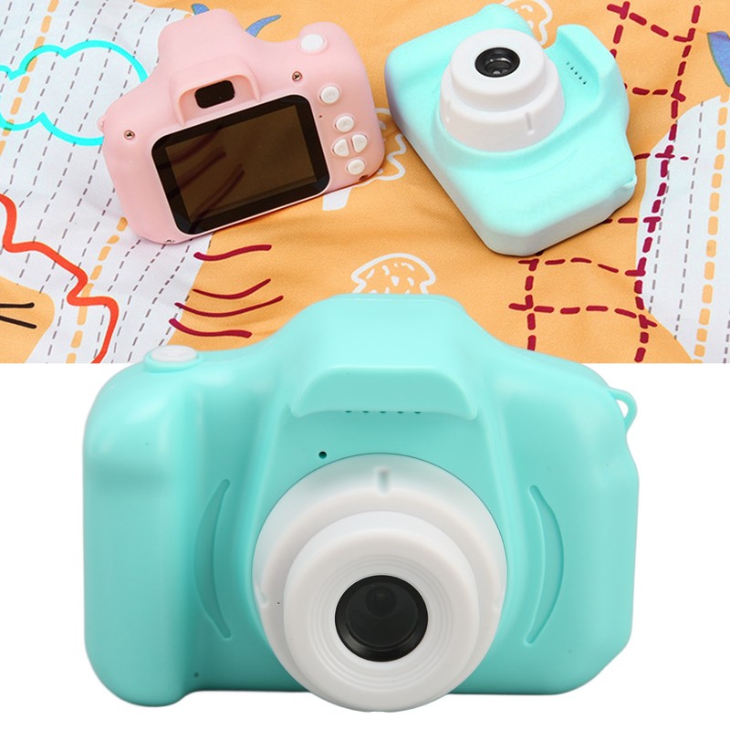 Kids Camera Cartoon Cute Rounded Design 2 Inch IPS Screen