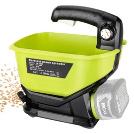 Philophca Salt Spreader for Ryobi 18V One+ Battery, Seed Spreader Handheld Fertilizer Spreader Power Spreader Available Year-Round, Grass Seeds, Rock Salt (Tool Only)