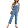 GREAIDEA High Roller Denim Jumpsuits for Women Casual Sleeveless Loose