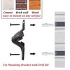 2PCS Cast Iron Wall Mounted Bottle Opener Vintage Rustic with