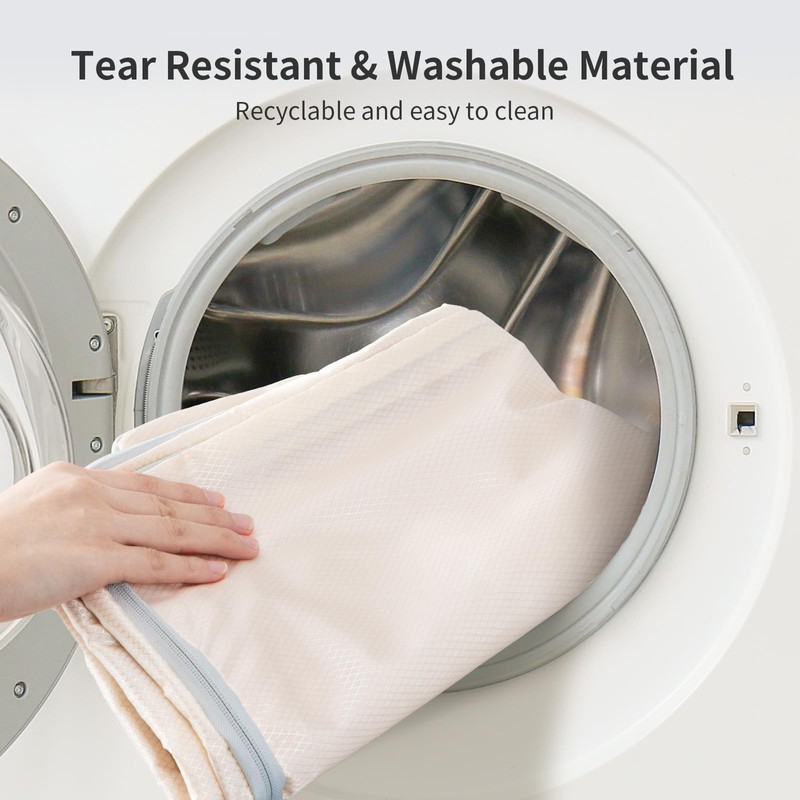 DIMJ Space-Saving Compression Storage Bags - 2 Pack Foldable Duvet