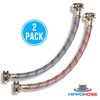 Short Washing Machine Hoses (1FT) - OCT Connect for Easy