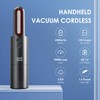 Minthouz Car Vacuum,Mini Portable Cordless Hand held Vacuum Powerful Suction