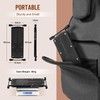CAHAYA Guitar Footstool with Anti-Slip Rubber: Foldable for Guitar Playing