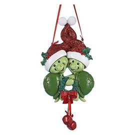 Turtle Couple Christmas Ornament by Kurt Adler