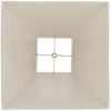 Beige Linen Large Square Lamp Shade 6" Top x 16"