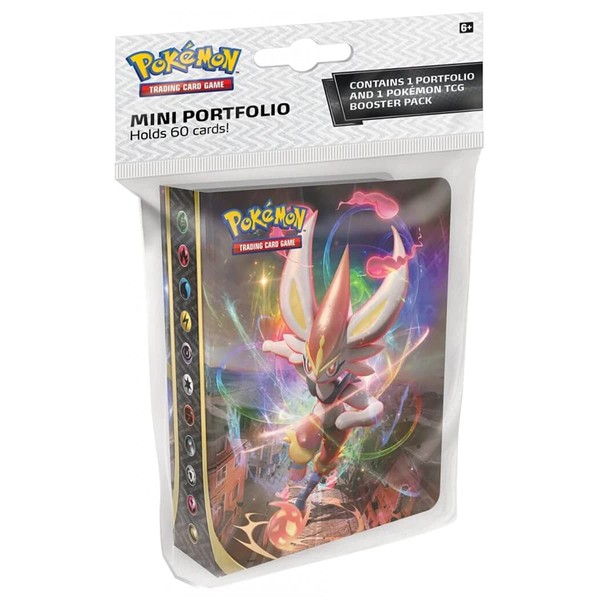 Pokemon Pokémon 173-80699 Sword & Shield Rebel Clash-Mini Portfolio with Booster