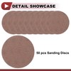 X AUTOHAUX 50 Pcs 6 Inch Abranet Sanding Mesh Anti-Clog