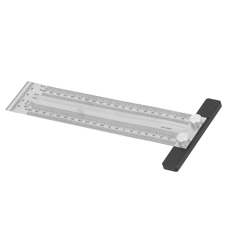 Woodworking Scribing T Rules Accuracy Marking Positioning Scribing T Ruler