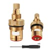 Brass KSRPL3200HC Replacement Parts Hot Ceramic Disc Cartridge,Brass Construction, 2-1/8"（1