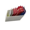 Generisch Baking Ingredients Organizer White Modern Design Storage for 20