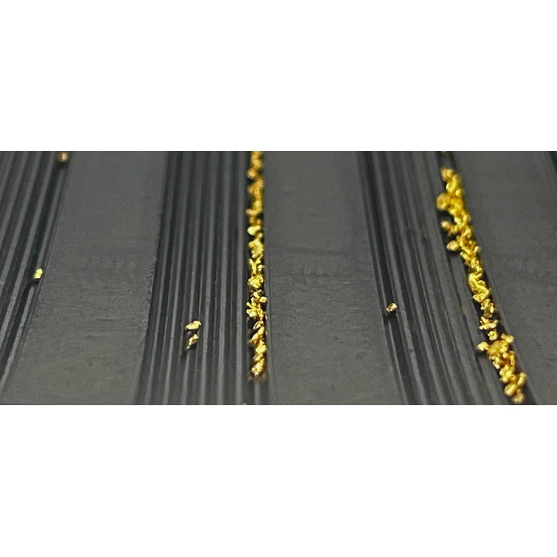 Sluice Box Rubber V Matting; Gold Sluice mat for fine