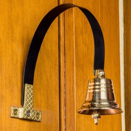Shopkeeper's Bell Door Chime for Business When Entering - Bell Opening - Solid Brass Metal Opening Business - Door Entry Chime Bell Ringer - Business Entry Bell